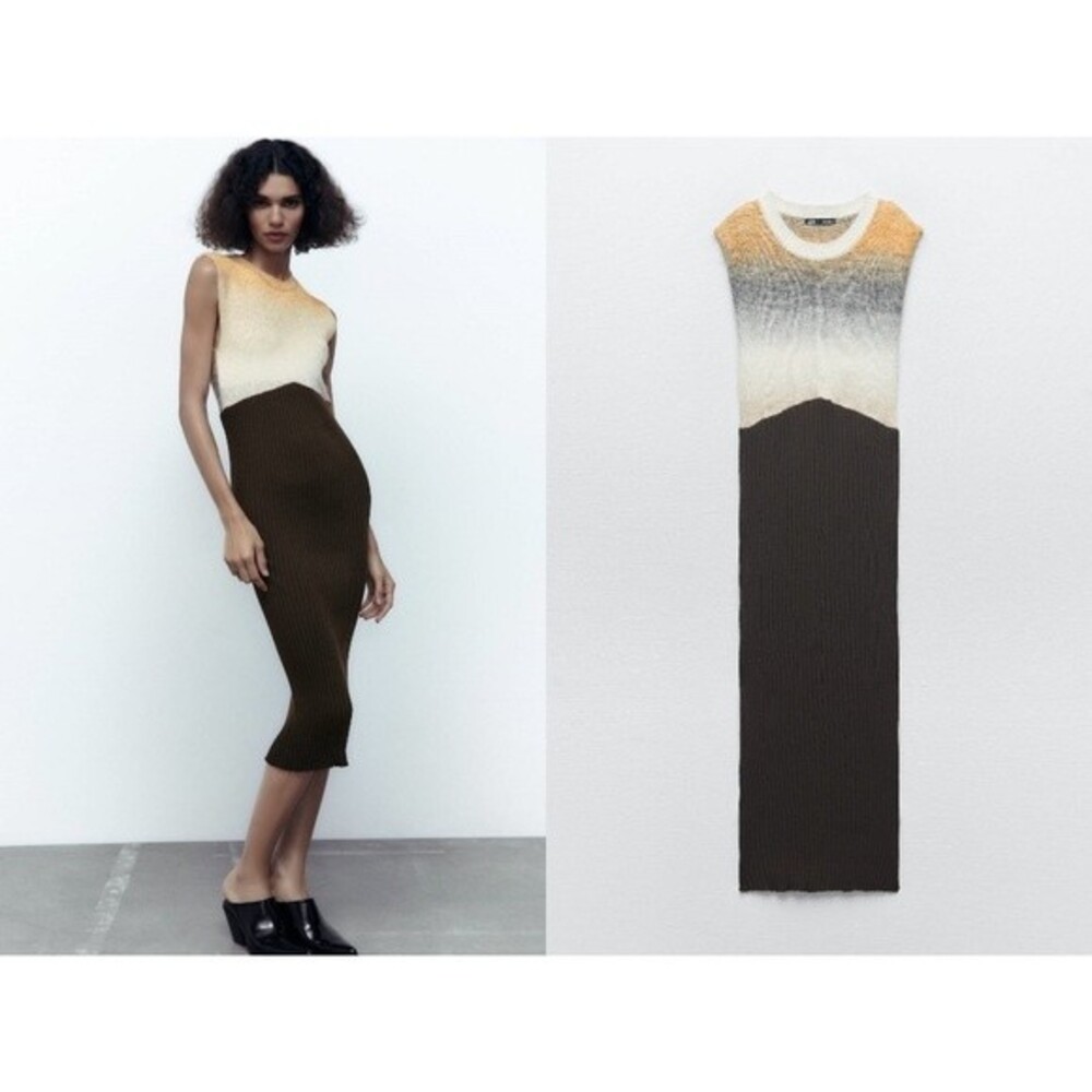 ZARA COMBINATION DRESS - Picture 3 of 3